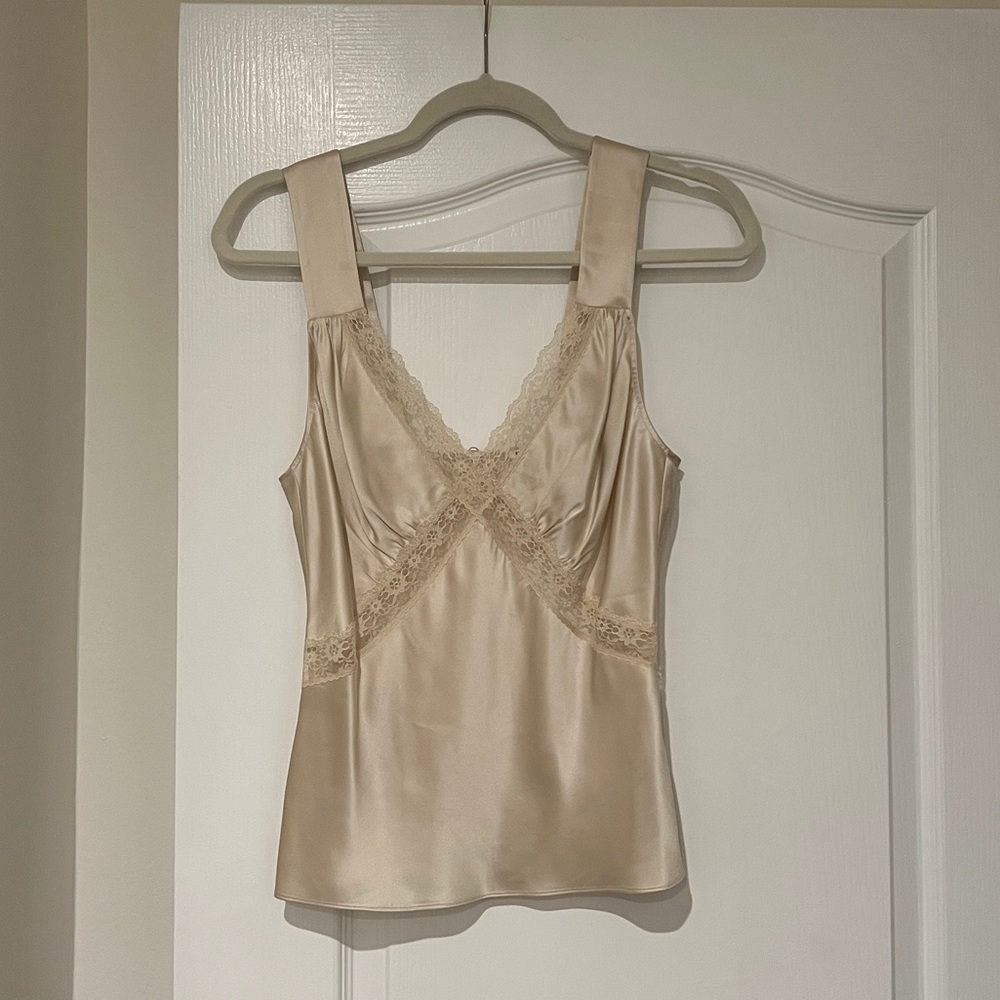 Never Worn Champagne Reformation Top